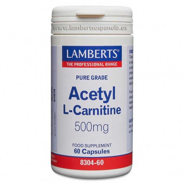 L-Acetil Carnitina 500Mg 60 Tabs
