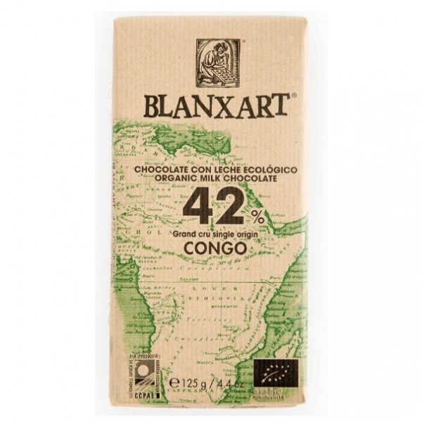Chocolate Con Leche Congo 42% 125 Gr