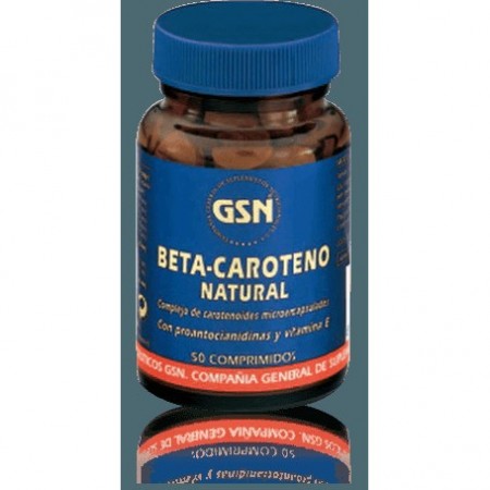 Betacaroteno Natural 50 Comp