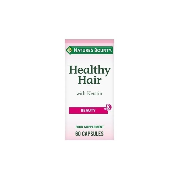 Healthy Hair With Keratin 60 Capsulas