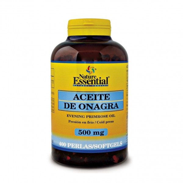 Aceite De Onagra 500 Mg 10% Gla 400 Perlas