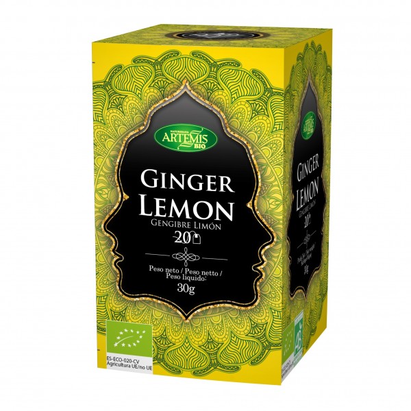 Ginger Lemon 20 Filtros Eco Sin Teina