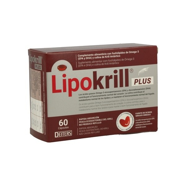Lipokrill Plus 60 cápsulas