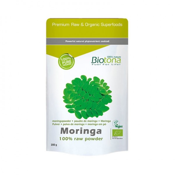Moringa En Polvo- Moringa Raw Powder 200 G