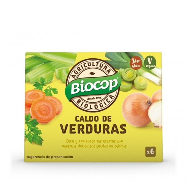 Caldo Verduras Cubitos Biocop 6 X 10G