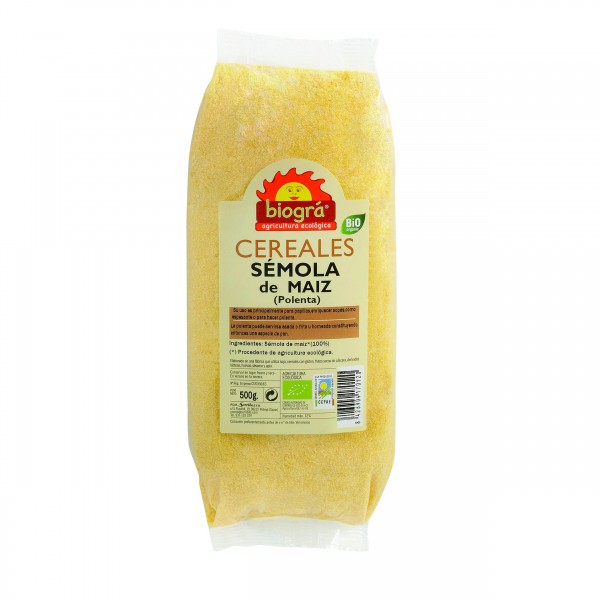 Semola De Maiz (Polenta) 500G Biogra Bio