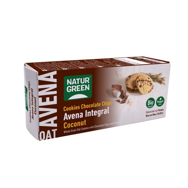 Cookie De Avena Integral Con Coco Bio 140 Gr