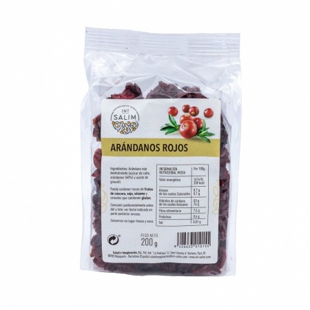 Arandano Rojo C/Choco 200 Gr.